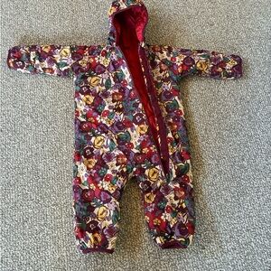 Patagonia Multicolor Floral Kids One Piece Winter